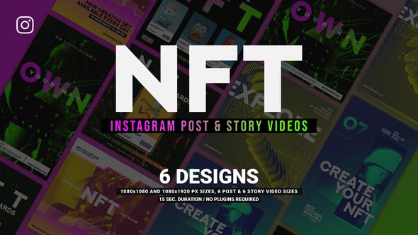 (FREE) VIDEOHIVE NFT PROMOTION INSTAGRAM 38411675 - Free After Effects ...