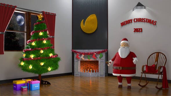 christmas santa videohive - free download after effects template