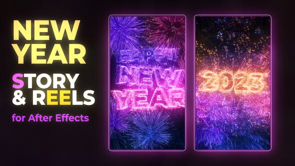 after effects new year template free download