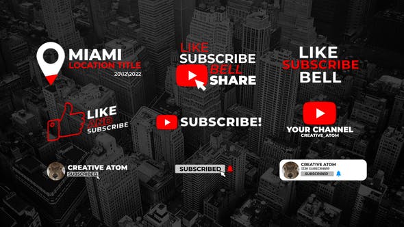 (FREE) VIDEOHIVE YOUTUBE PACK | AE - Free After Effects Templates ...