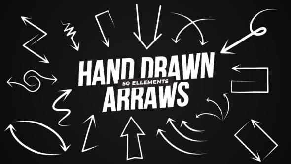 (FREE) VIDEOHIVE HAND DRAWN ARROWS - Free After Effects Templates ...