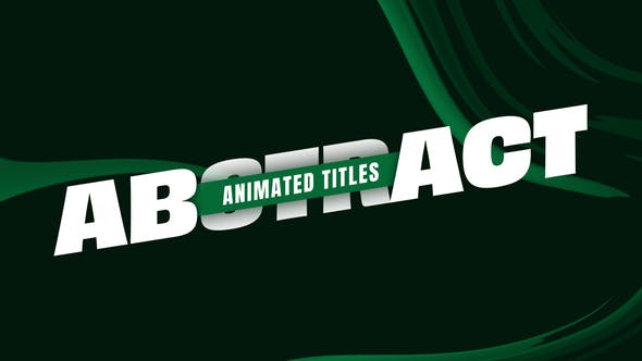 animated titles videohive after effects project free download