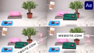 Realistic Coffee Break Scene for After Effects