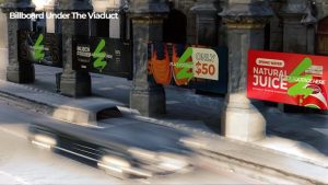 Urban Viaduct Billboard Mockup