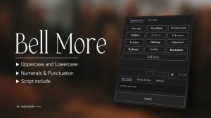 Animated Typeface – Bell More