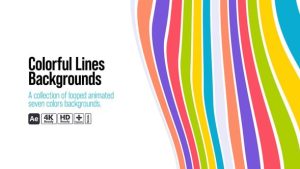 Colorful Lines Backgrounds