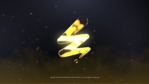 Gold Logo Reveal
