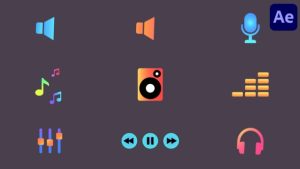 Music Icons for After Effects