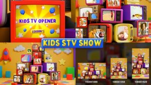 TV opener for kids shows || Includes Portrait & Vertical Versions!