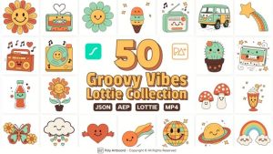 Groovy Vibes Collection For After Effects