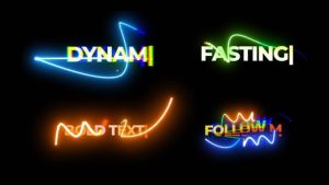 Neon Lower Thirds