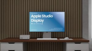 Apple Studio Display Mockup