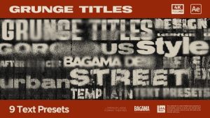 Grunge Titles