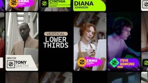 Vertical Lower Thirds