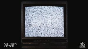 Old TV VHS Opener