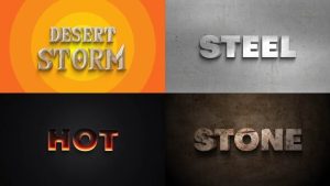 Text Effect – Action Style 01