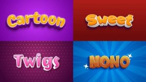 Text Effect – Cartoon Style 01