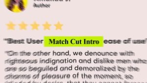 Horizontal Match Cut