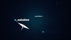 Paper plane Flying Logo