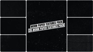 20 Worn Paper Textures Pack
