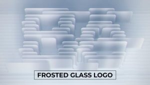 Frosted Glass Logo Reveal