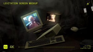 Levitation Screen Mockup