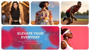 Multiscreen Opener with Glass Effect